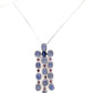 17.07ct NATURAL NOT-TREATED STAR SAPPHIRES, 0.75ct NATURAL SAPPHIRE and 0.74ct NATURAL RUBIES set with 18KG White Gold Necklace with Pendant