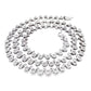 Classic 18K White Gold Necklace set with 3.00ct Natural White Diamonds - SALE