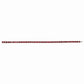 IGI Certified 11.03ct Natural Rubies 14K White Gold Bracelet - SALE