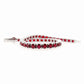 IGI Certified 11.03ct Natural Rubies 14K White Gold Bracelet - SALE