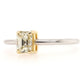 0.61ct Natural Fancy Diamond set in 14K Yellow & White Gold Ring - SALE