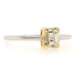 0.61ct Natural Fancy Diamond set in 14K Yellow & White Gold Ring - SALE