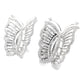 3.00ct Natural Diamonds set with 18K White Gold Pair of Earrings