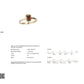 1.02ct NATURAL FANCY COLOR DIAMOND set in 18K Yellow Gold Ring