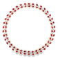 29.15ct Natural Burma Rubies 9.83ct Natural Diamonds 18K Yellow Gold Necklace