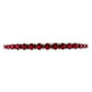 IGI Certified 11.46ct Natural Rubies 14K White Gold Bracelet