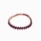 16.74ct Natural Rubies set with 14K Pink Gold Bracelet