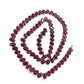 41.71ct Natural Rubies set in 14K White Gold Necklace